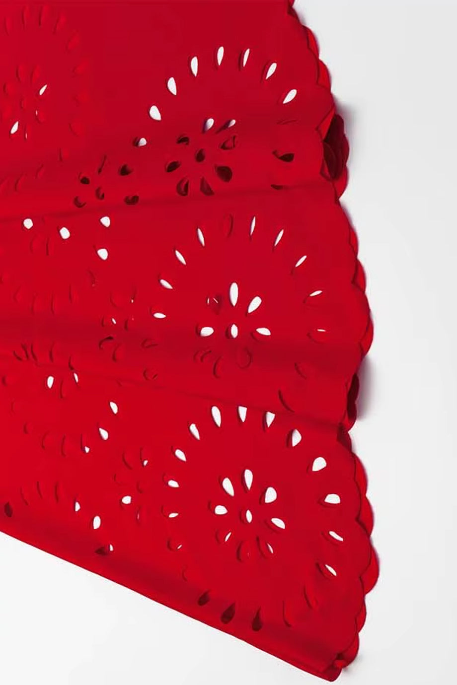 Scarlet Bloom Ολόσωμο Μαγιό και Παρεό | Γυναικεία Μαγιό Παρεό - Ολόσωμα - Swimwear | Scarlet Bloom One Piece Swimsuit with Pareo