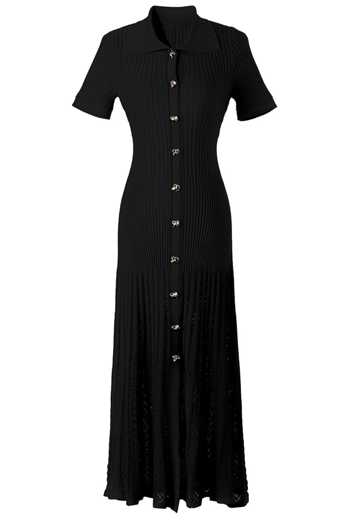 zara black knit midi dress Sabrina Knit Dress | Dresses - Knitted Knitwear Dresses