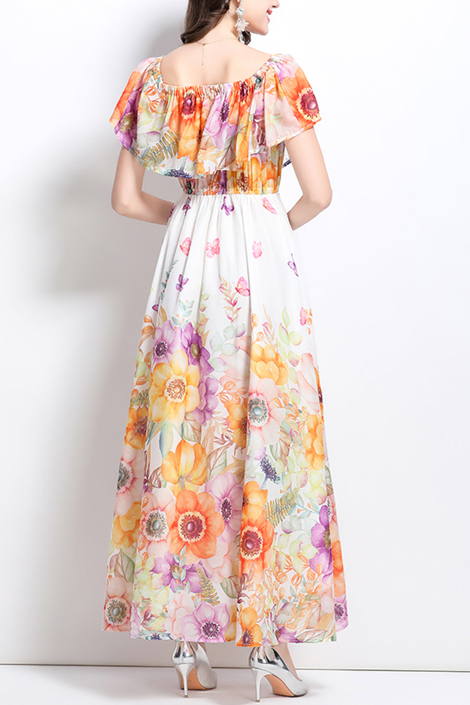 Blossomia Πολύχρωμο Φλοράλ Φόρεμα | Φορέματα - Dresses | Blossomia Multicolor Floral Dress