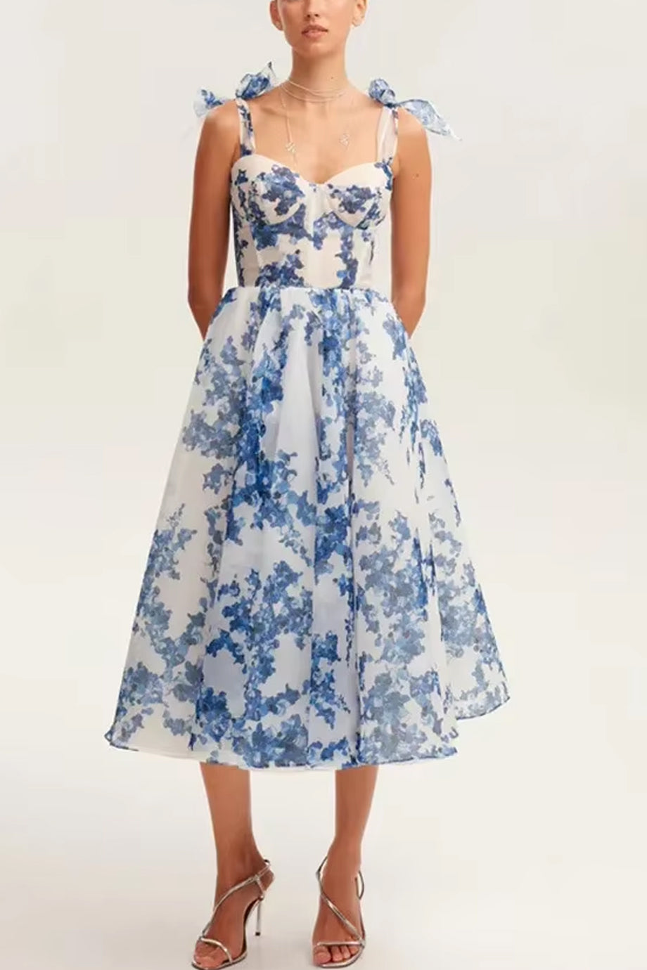 Lagoon Glow Εμπριμέ Φόρεμα με Βολάν | Φορέματα - Dresses | Lagoon Glow Floral Flared Dress