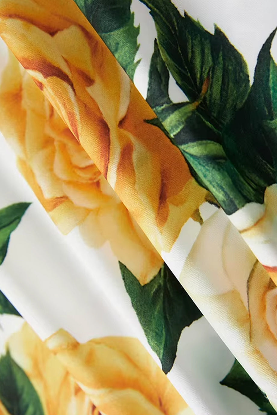 Amalfi Sun Roses Εμπριμέ Φόρεμα Καφτάνι | Φορέματα Καφτάνια - Beachwear - Loungewear | Amalfi Sun Roses Maxi Printed Kaftan Dress