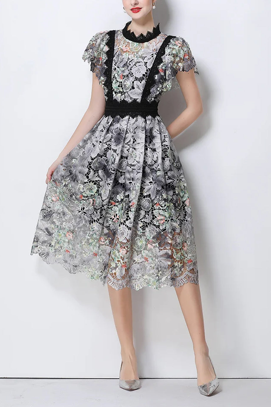 black tie dresses short sleeve short black tie dresses Black Short Sleeve Short Dress with Waist Tie