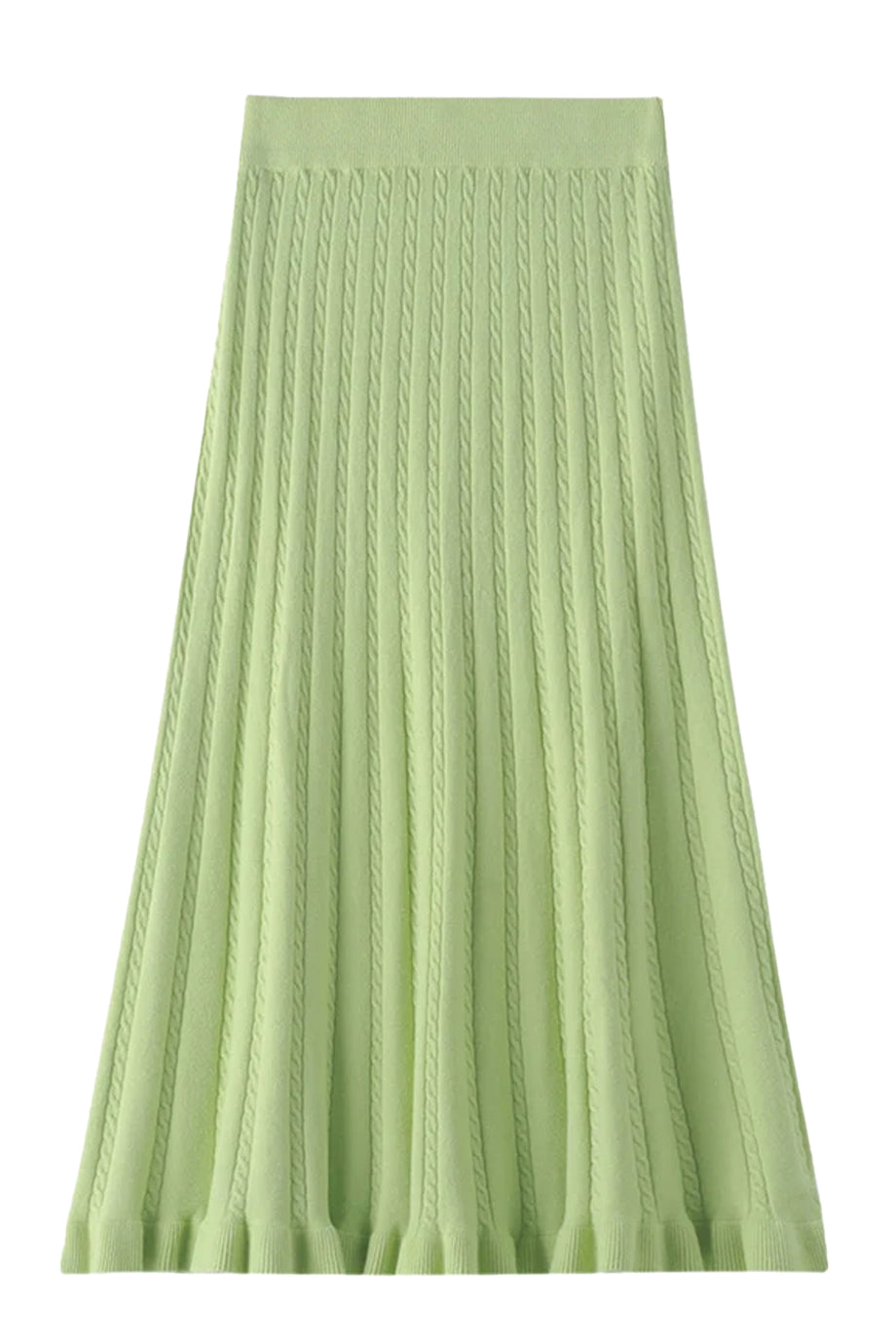 Serelle Πλεκτή Φούστα | Φούστες - Skirts | Serelle Cable-Knit Pleated Skirt