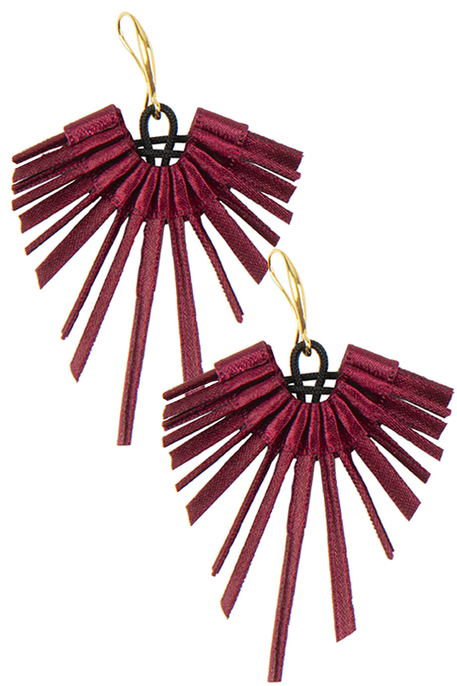 Kite Μπορντό Σκουλαρίκια - Alexandra Tsoukala | Σκουλαρίκια Earrings | Kite Bordeaux Earrings