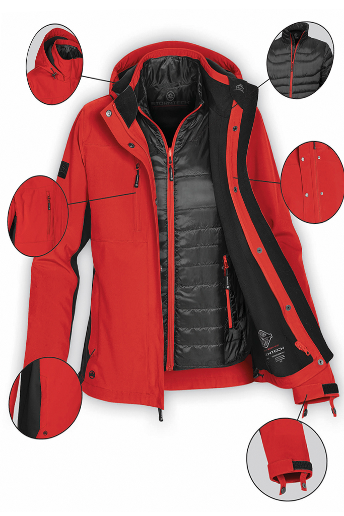 Stormtech Atmosphere 3-in-1 Αδιάβροχο Μπουφάν για χαμηλές θερμοκρασίες | Γυναικεία Ρούχα - Μπουφάν