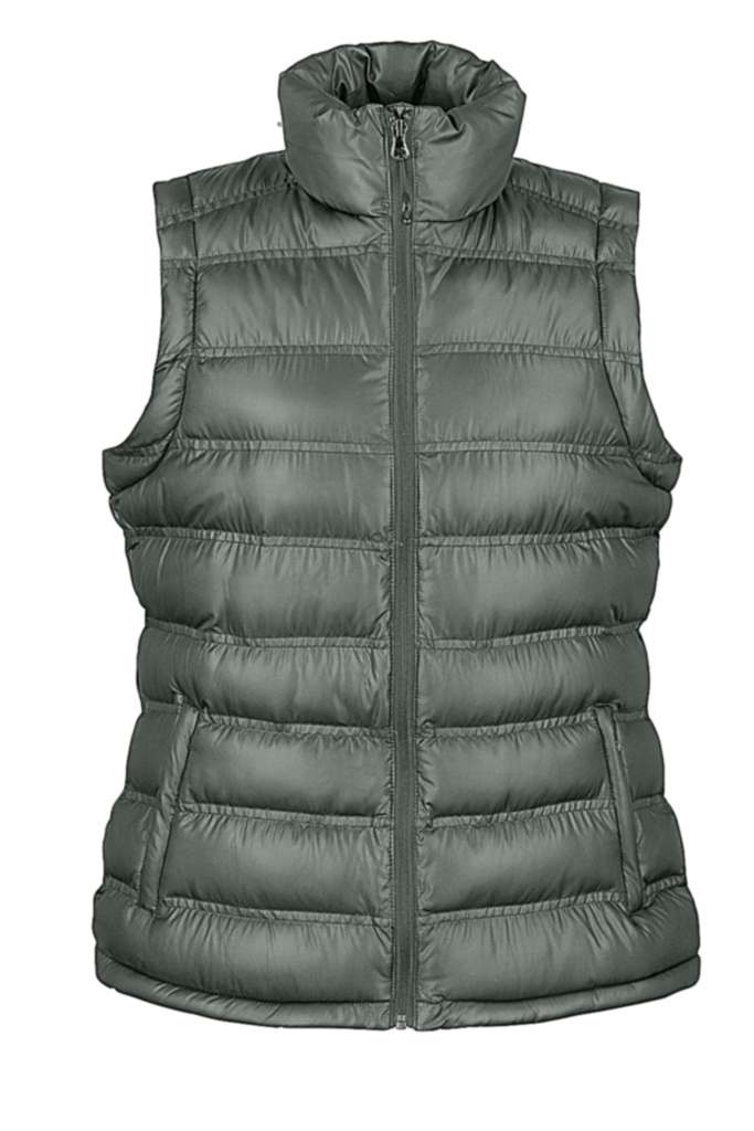 Galberta Γκρι Θερμικό Αμάνικο Μπουφάν | Γυναικεία Ρούχα - Μπουφάν