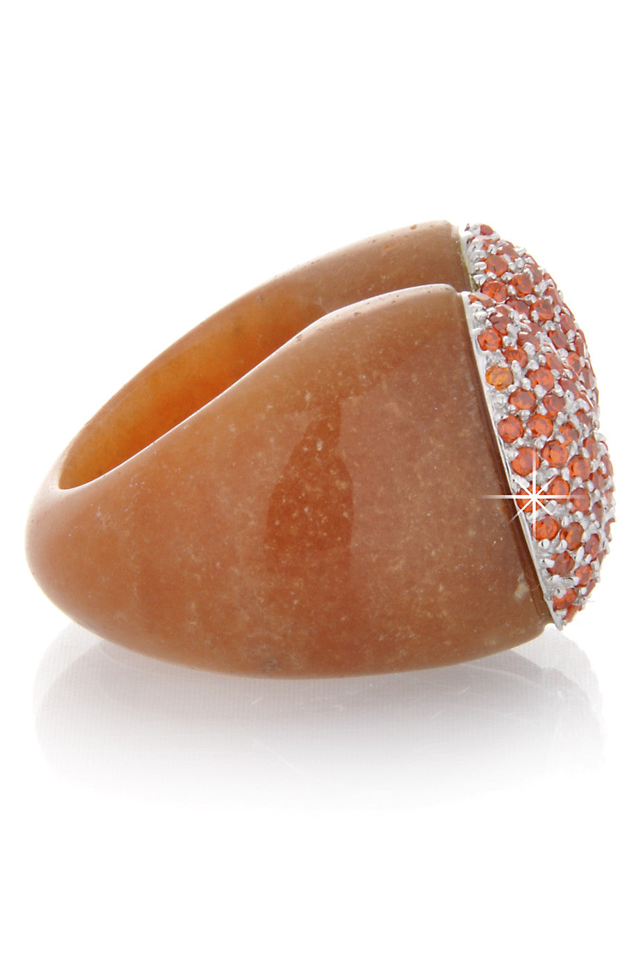 Οβάλ Πορτοκαλί Δαχτυλίδι - Babette Wasserman | Κοσμήματα