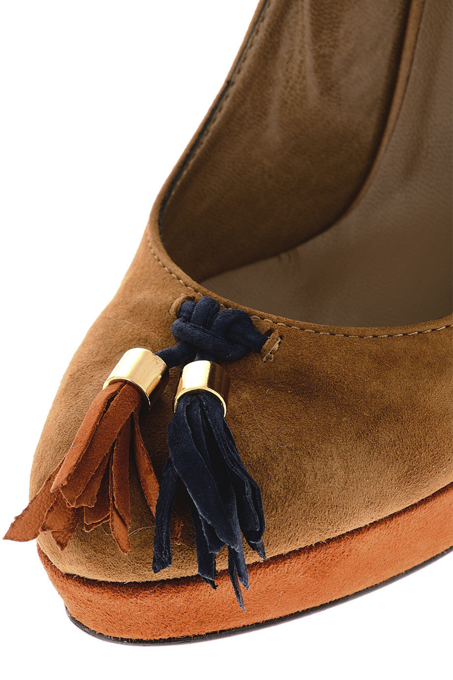 Καφέ Βελούδινες Γόβες - Barbara Bucci | Γυναικεία Παπούτσια