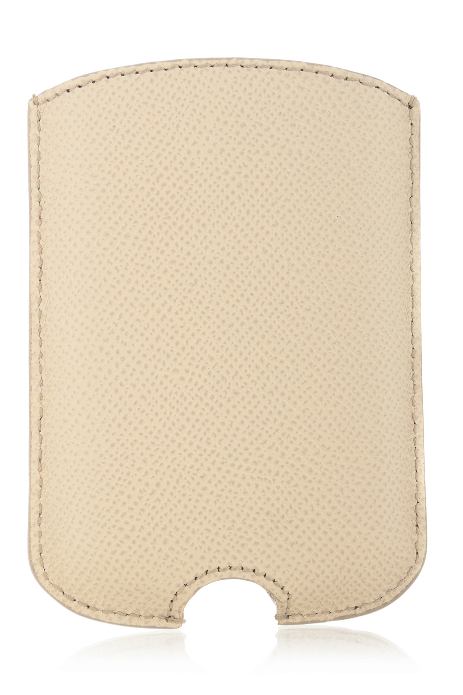 DOLCE & GABBANA - GHIACCIO Ιβουάρ Δερμάτινη Θήκη Κινητού Smartphone Blackberry