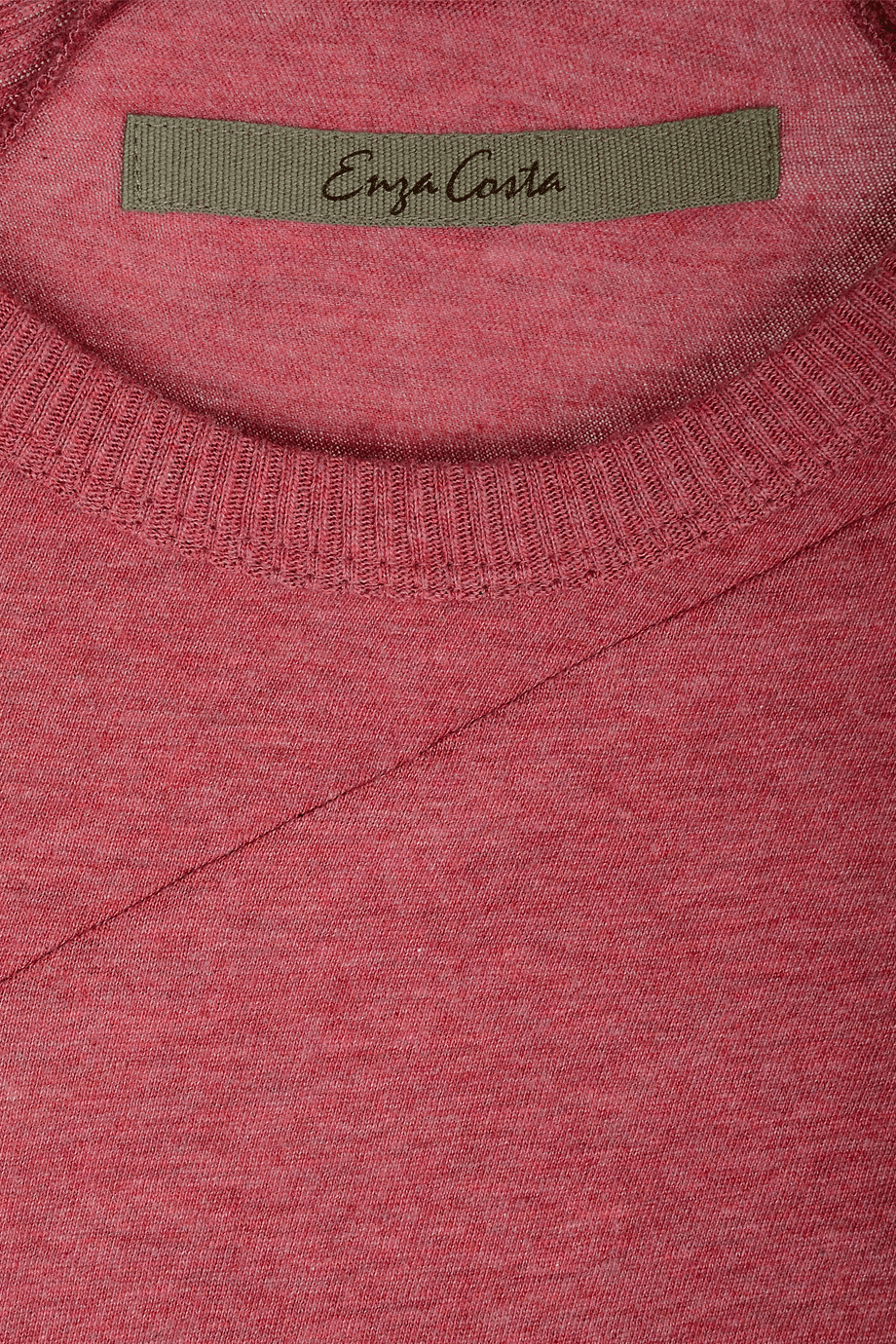 Cashmere Κεραμιδί Ασύμμετρο Φόρεμα | Φορέματα - Enza Costa