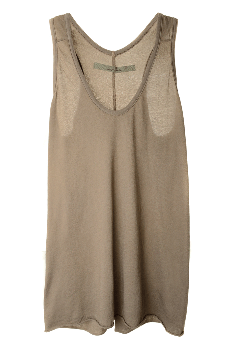 Λαδί Αμάνικο Τοπ | Γυναικεία Ρούχα