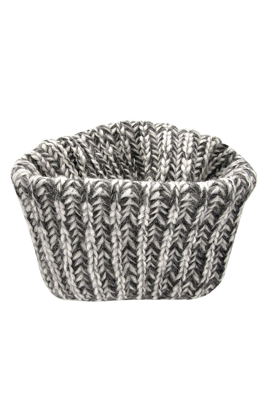 EVEREST Gray Wool Scarf