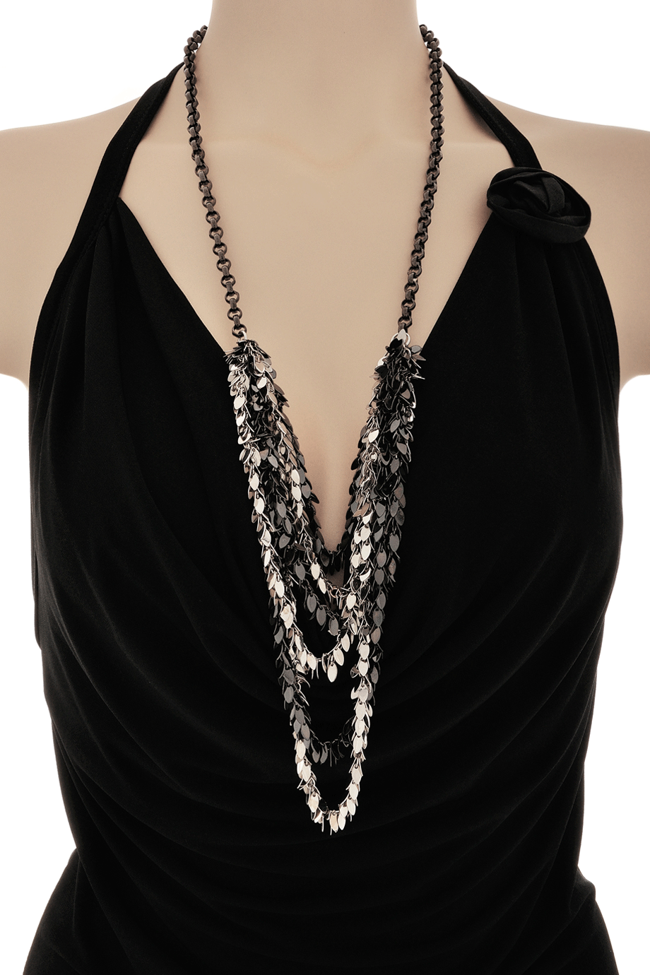 Ασημένιο Κολιέ με Φύλλα - Kenneth Jay Lane | Κοσμήματα