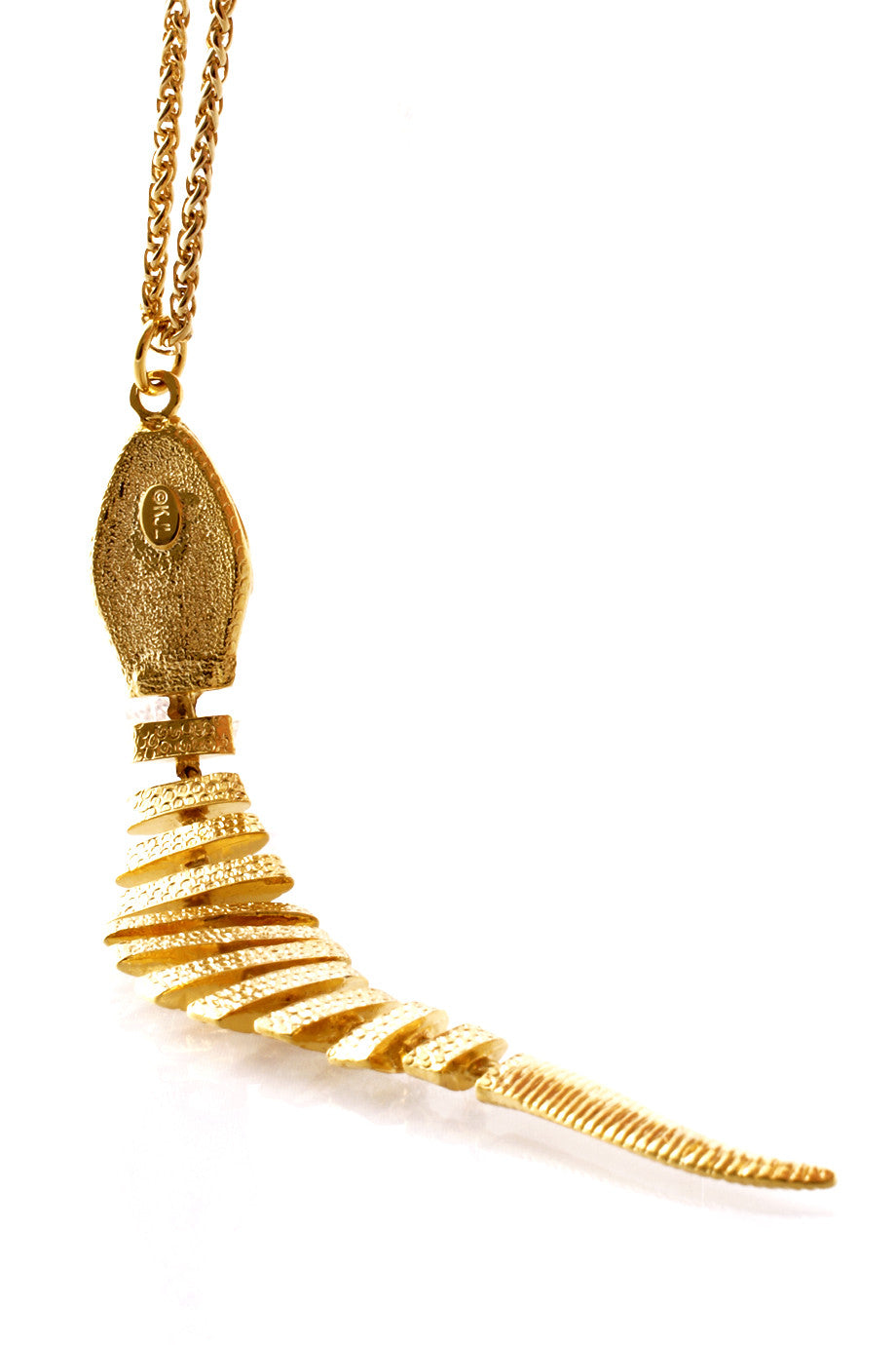 Χρυσό Κολιέ Φίδι - Kenneth Jay Lane | Κοσμήματα