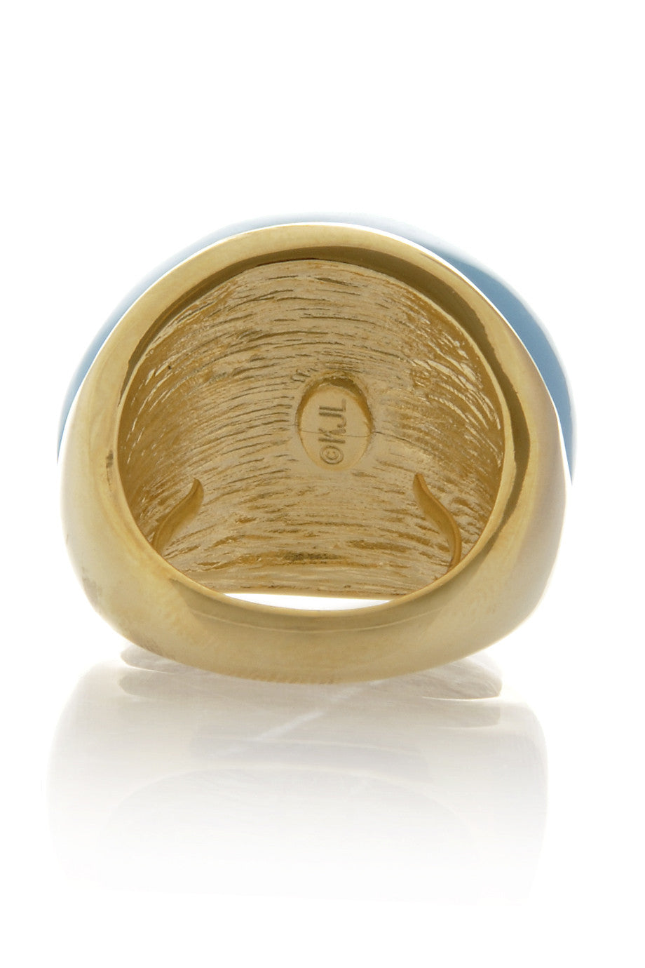 Τιρκουάζ Δαχτυλίδι με Κρύσταλλο - Kenneth Jay Lane | Κοσμήματα