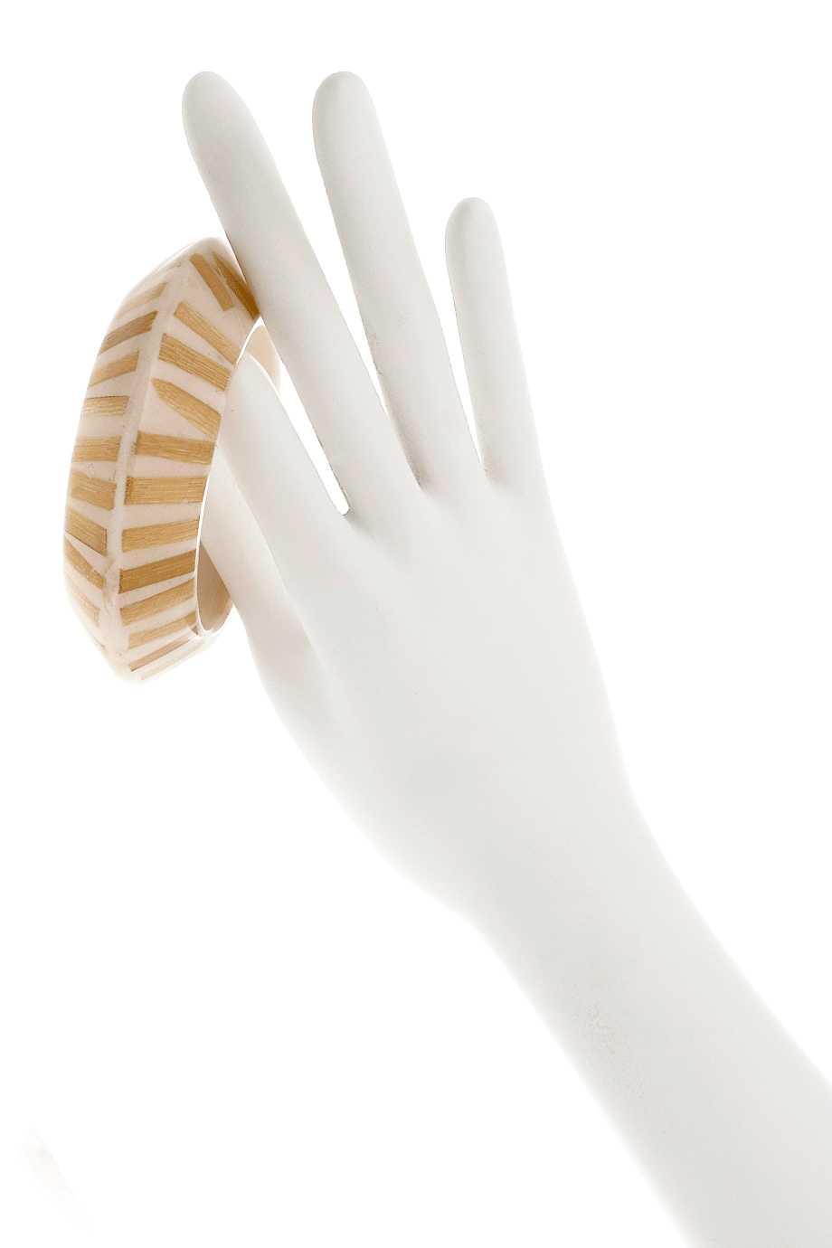 Εκρού Βραχιόλι από Ρητίνη - Kenneth Jay Lane | Κοσμήματα