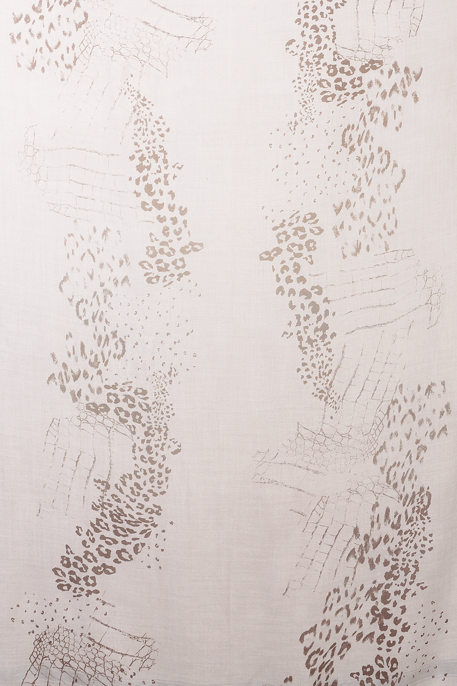 JUNGLE White Gray Scarf