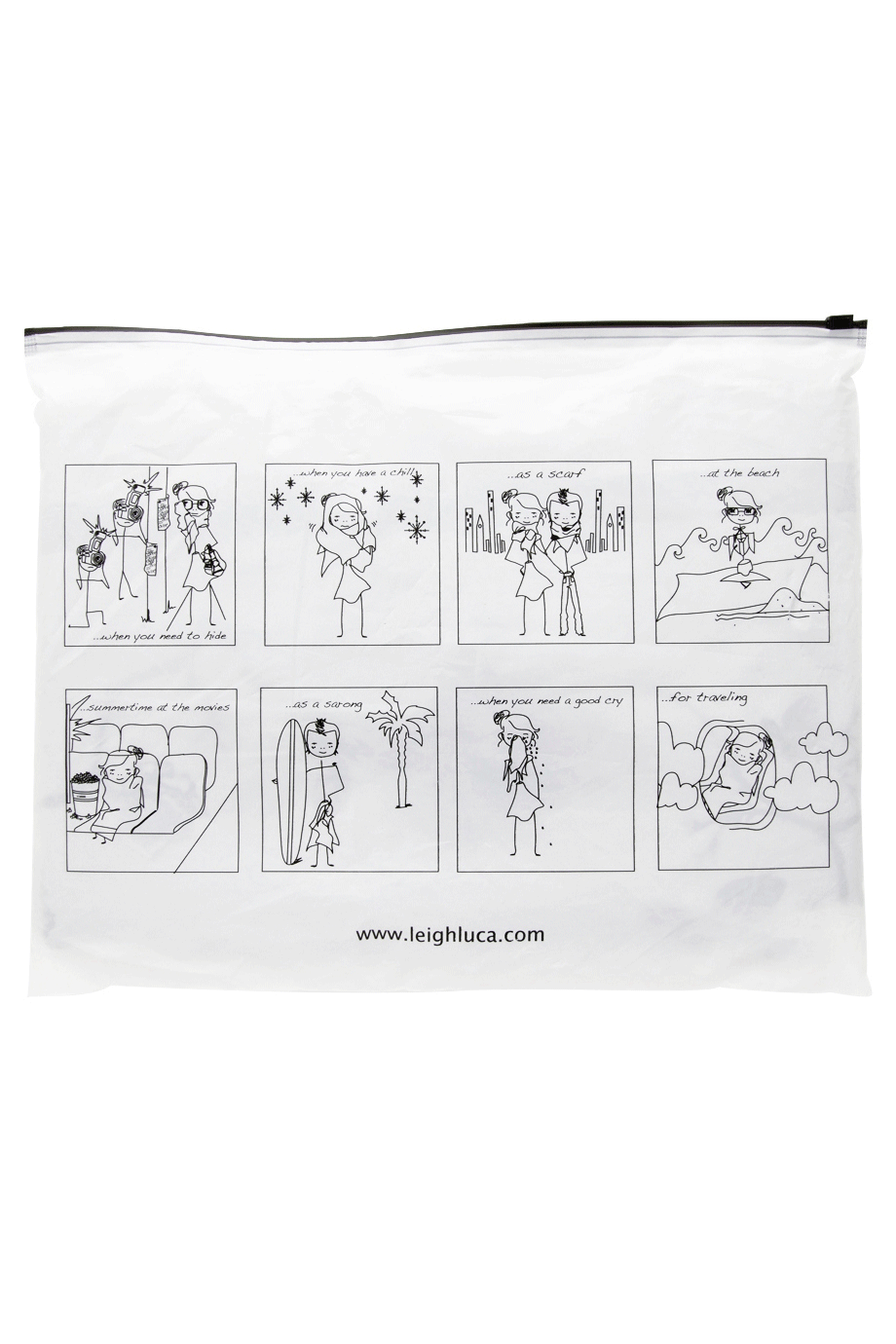 LEIGH & LUCA | LILLIES Γκρι Καφέ Φουλάρι με Φλοράλ Σχέδιο