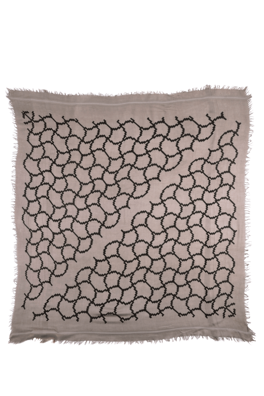 ROME Gray Brown Scarf