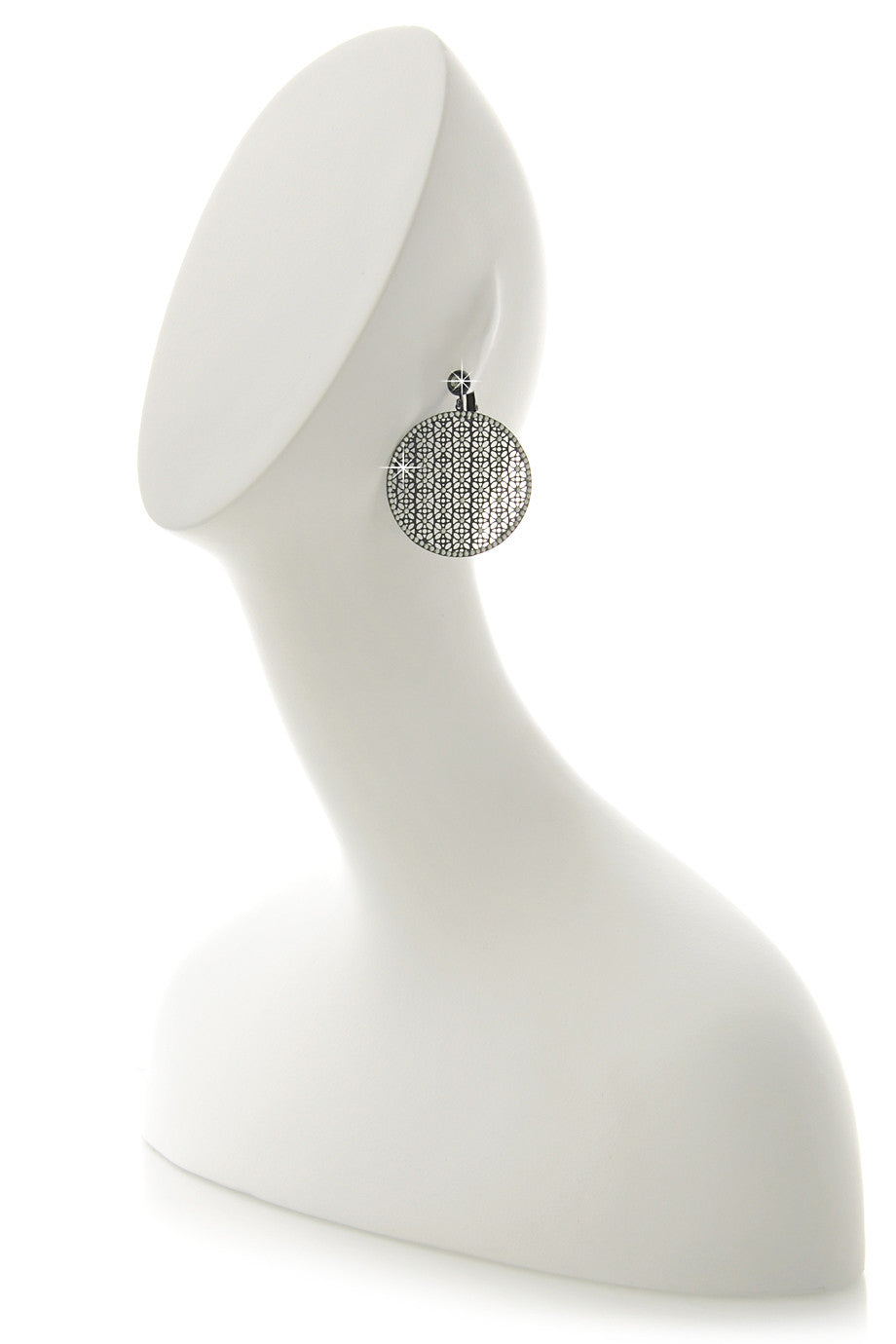 Γκρι Σκουλαρίκια - Lk Designs | Κοσμήματα