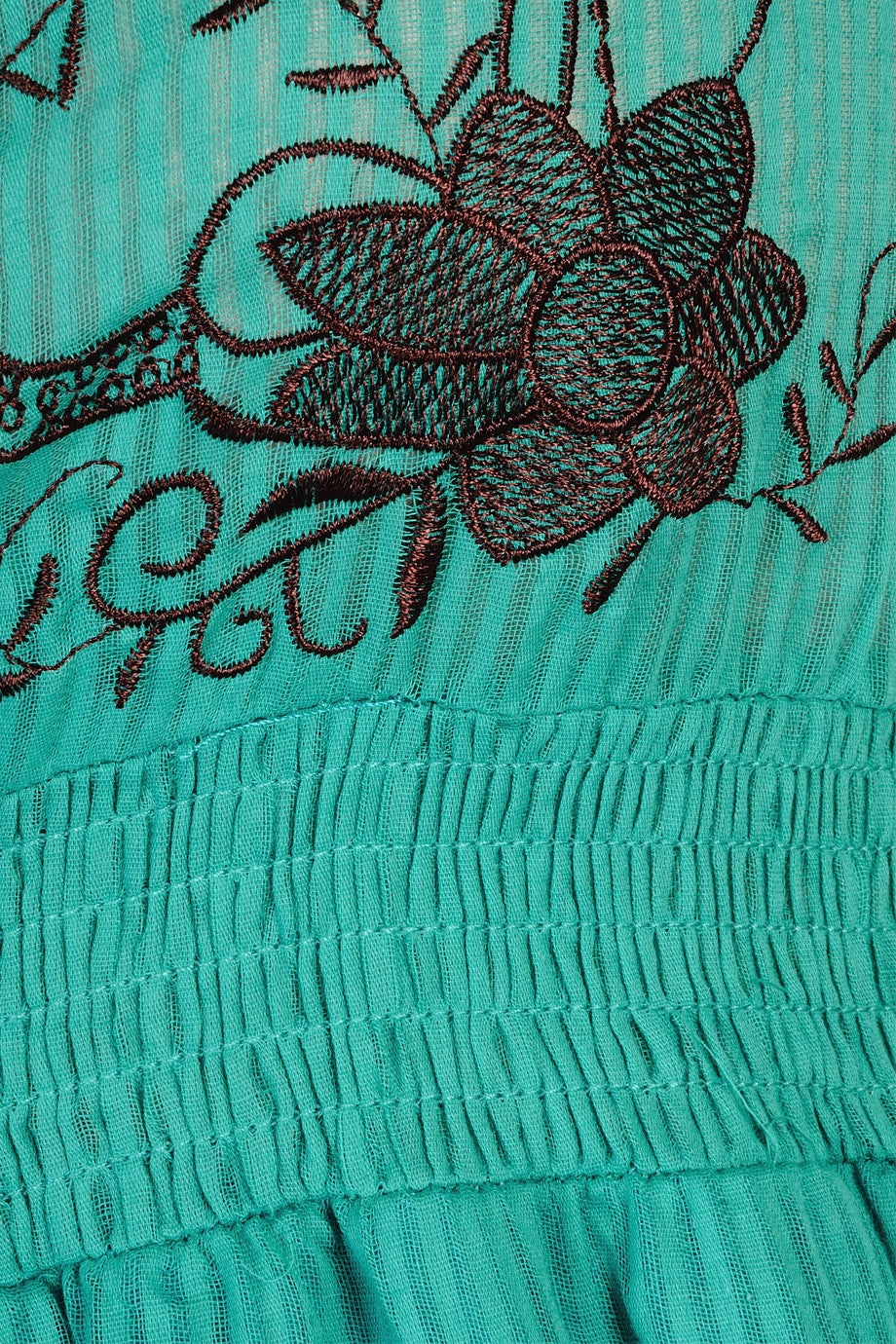 Πετρόλ Φόρεμα με Ρίγες | Φορέματα - Mismash