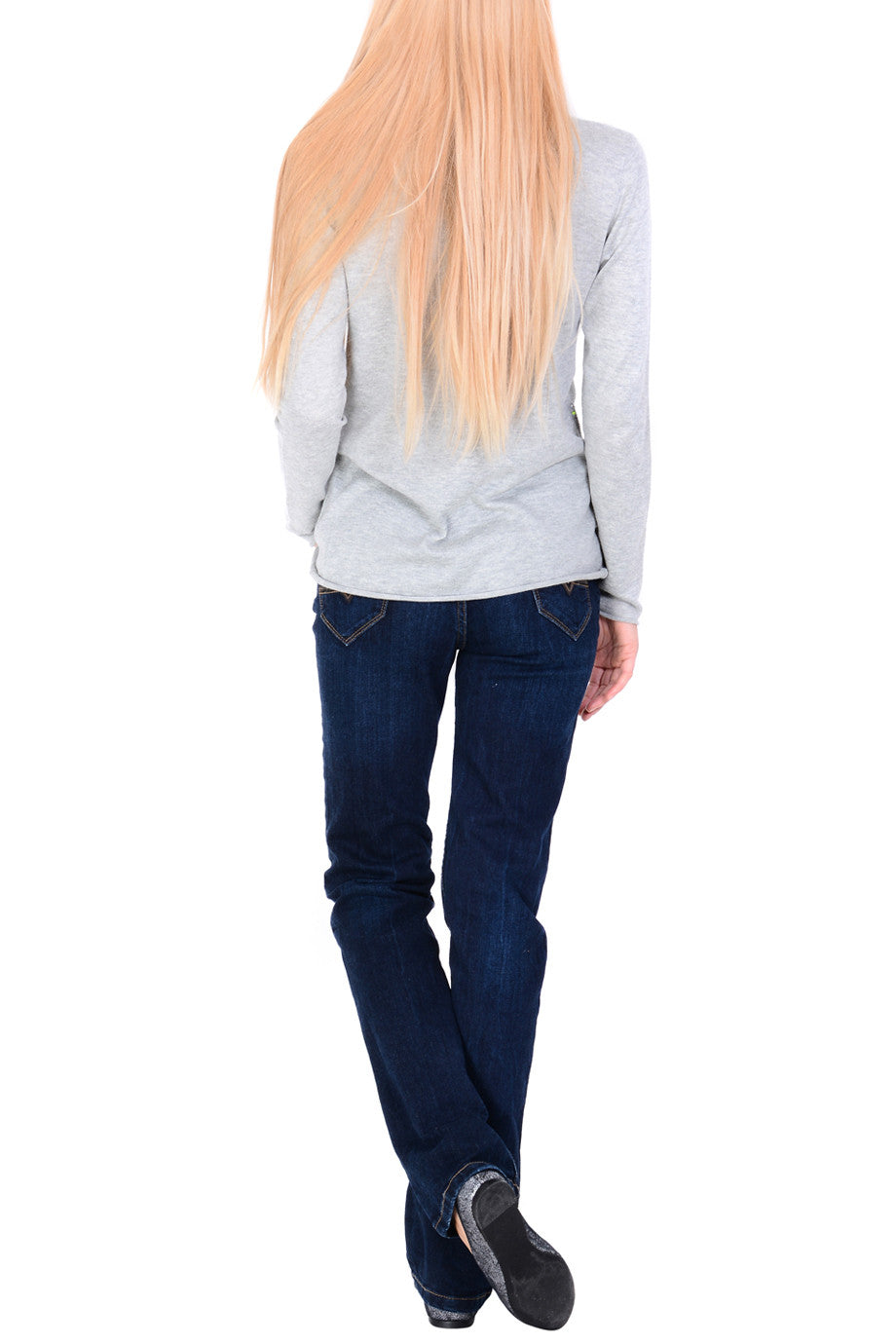 Γκρι Μπλούζα με Αστέρι | Γυναικεία Ρούχα