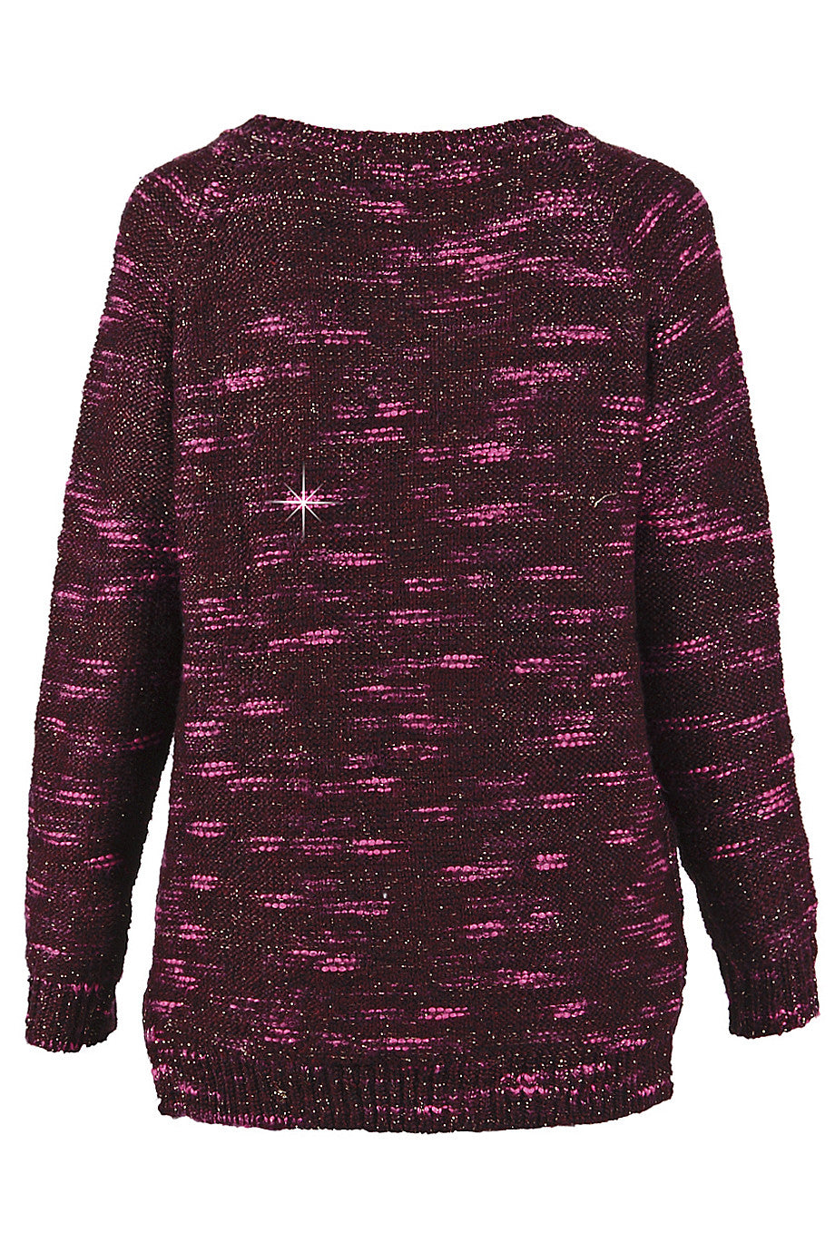 Μπορντό Πλεκτή Μπλούζα | Γυναικεία Ρούχα