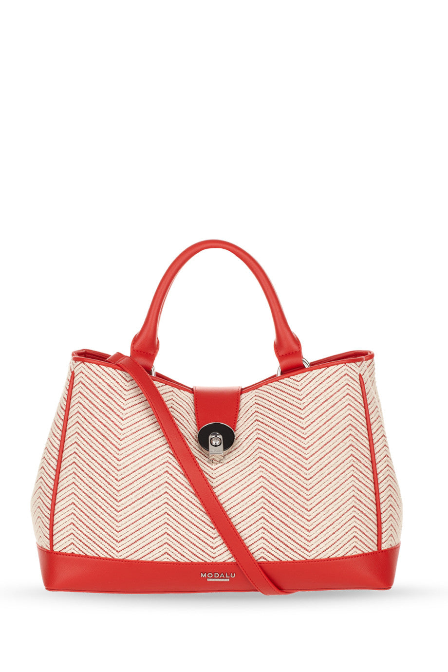 Soho Knitted Red Bag