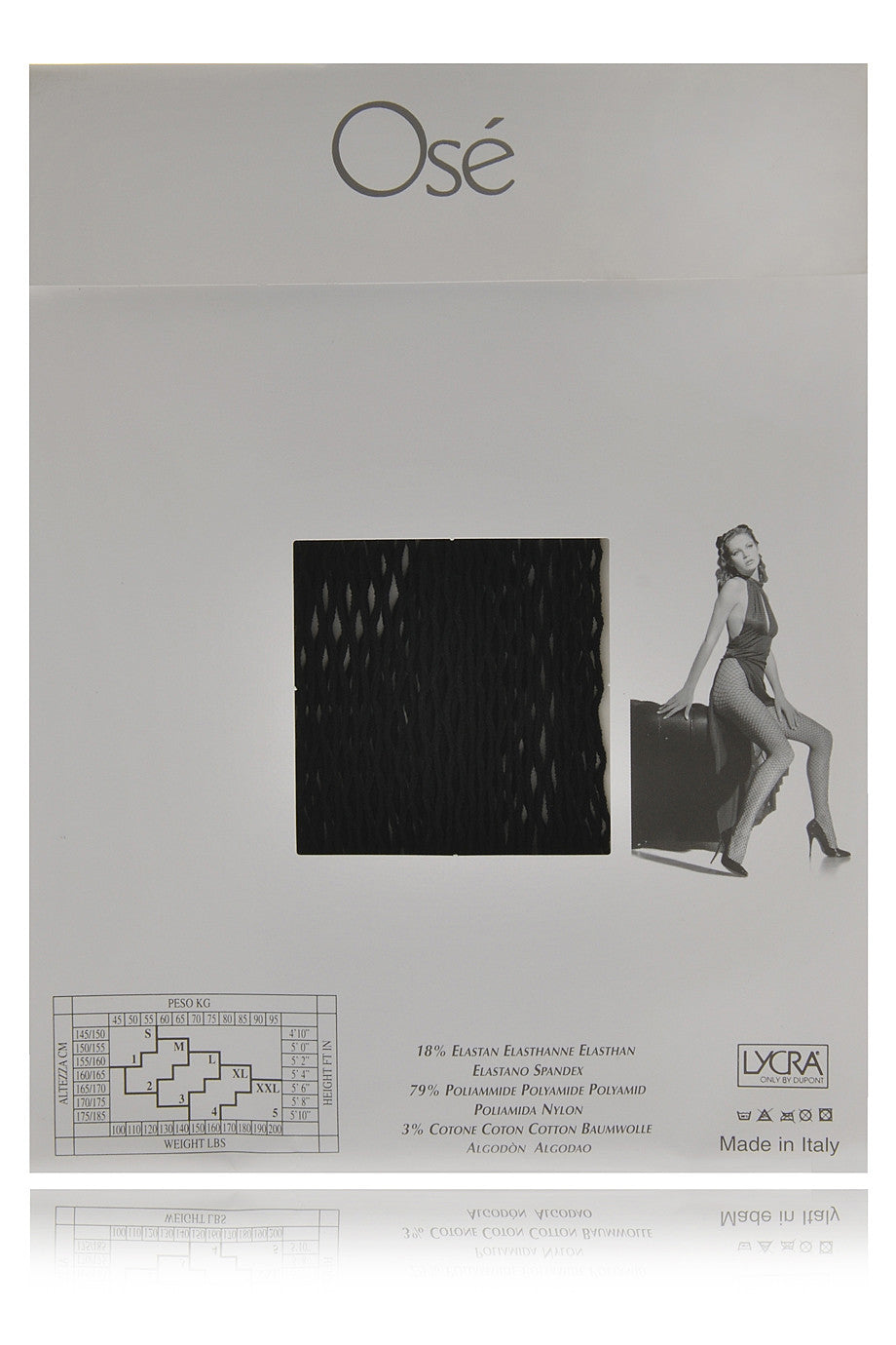 OSE TIFFANY Μπεζ Δικτυωτό Καλσόν