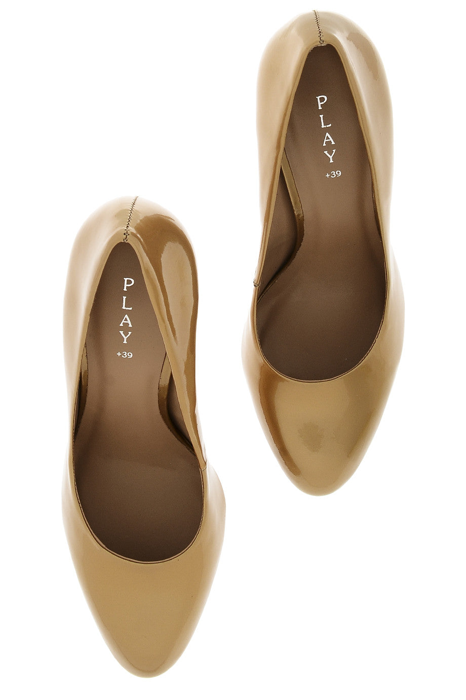 Χρυσαφί Δερμάτινες Γόβες Λουστρίνι - Giovanni | Γυναικεία Παπούτσια