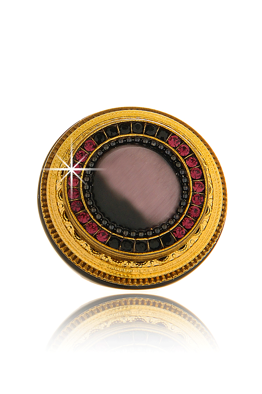 Μοβ Δαχτυλίδι με Πέτρα - Ringseclectic | Κοσμήματα