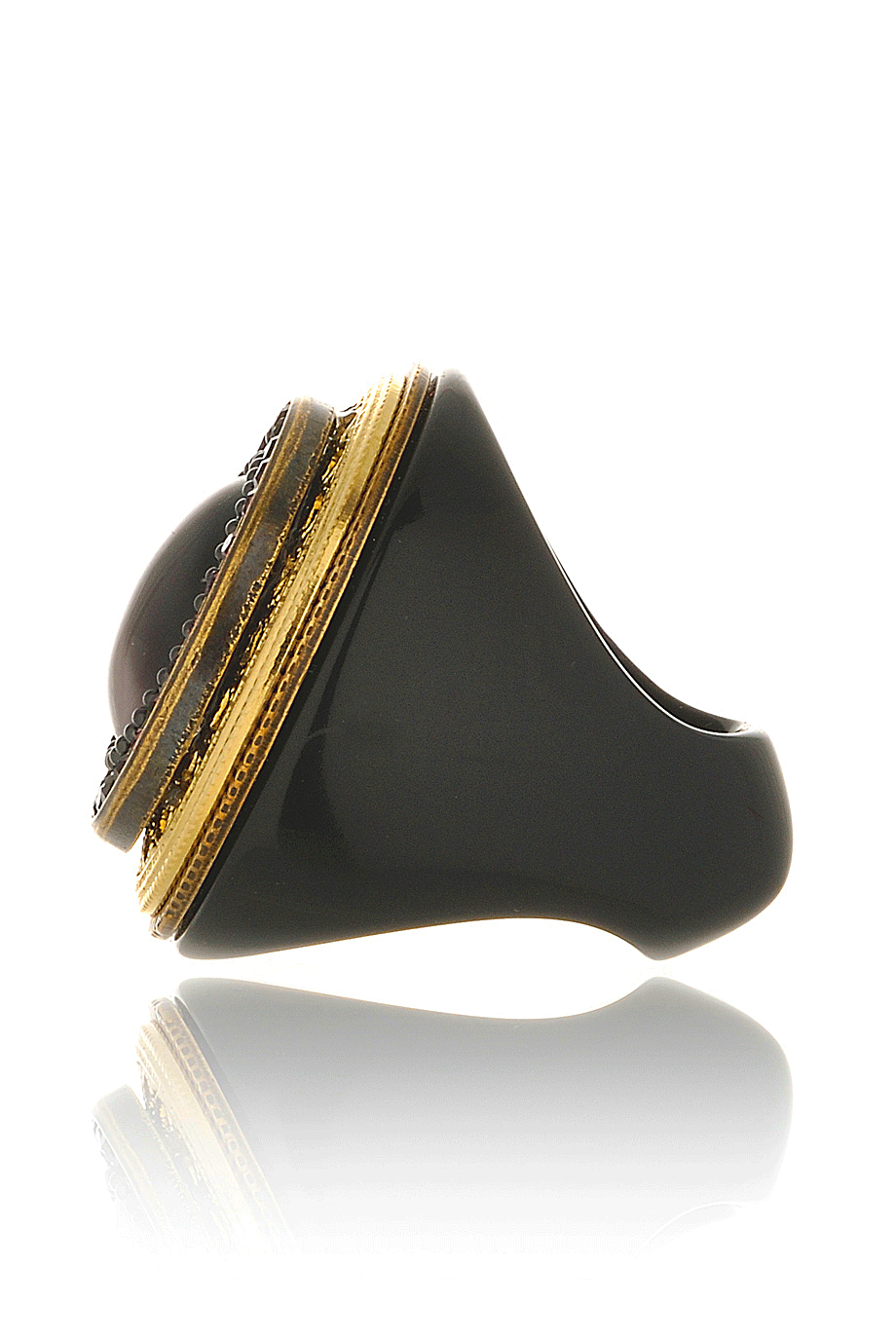 Μοβ Δαχτυλίδι με Πέτρα - Ringseclectic | Κοσμήματα