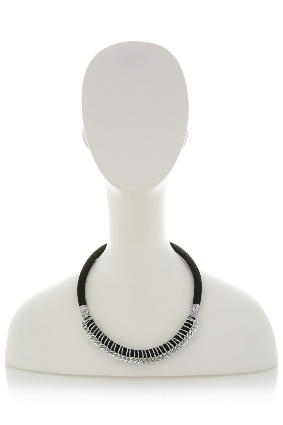 Μαύρο κολιέ με Αλυσίδα | Κοσμήματα