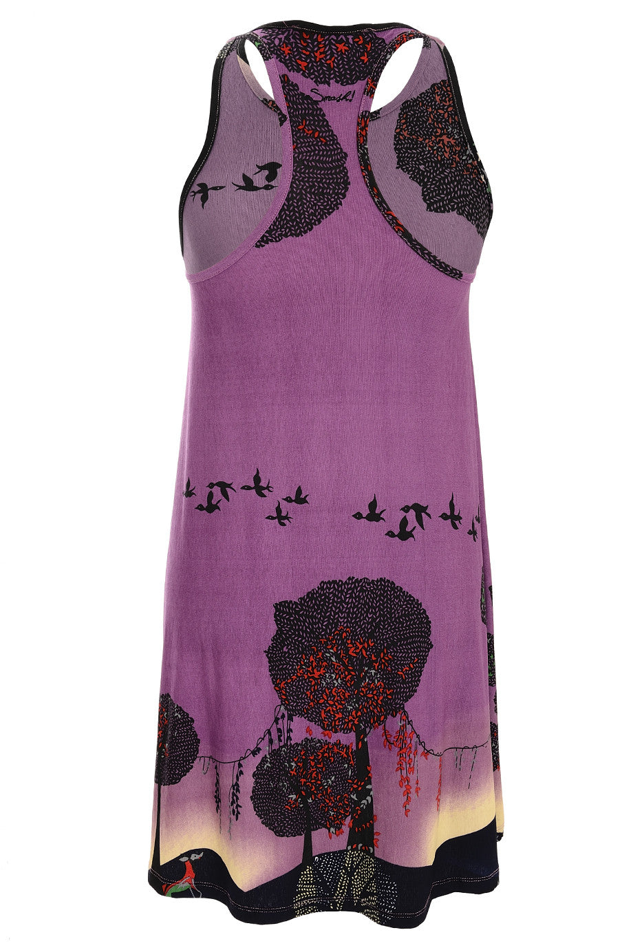 Μοβ Αμάνικο Φόρεμα | Φορέματα - Smash!