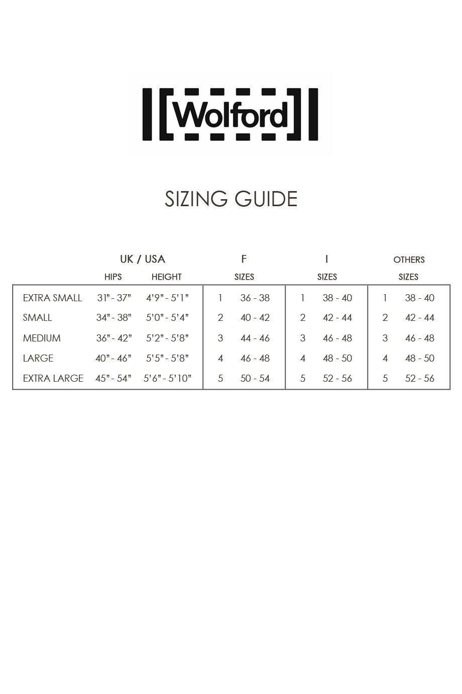 WOLFORD RUSH HOUR Διάφανο Μπεζ Καλσόν