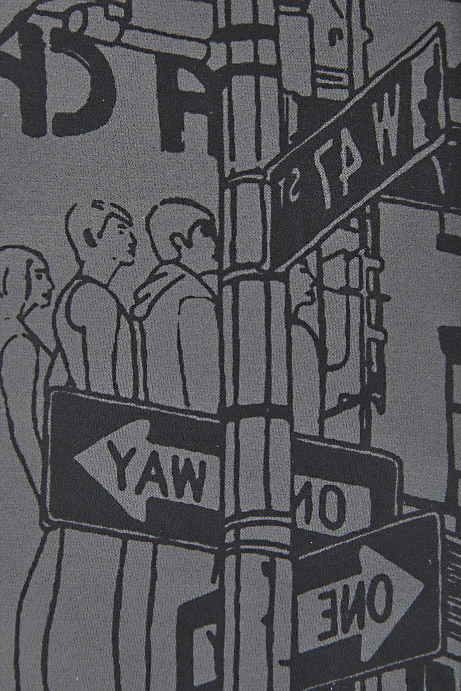 ZOHARA ONE WAY Γκρι Καλσόν