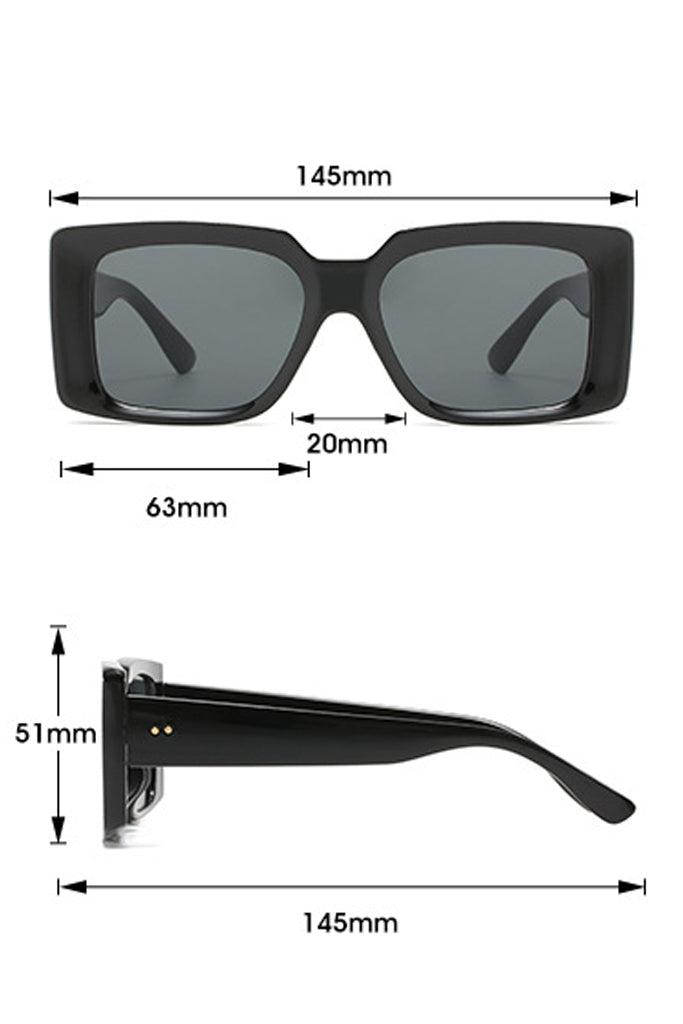 Arlenia Oversized Pink Fashion Sunglasses