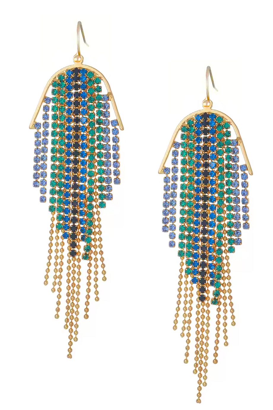 Vittoria Σκουλαρίκια με Κρύσταλλα και Αλυσίδες | Σκουλαρίκια - Earrings | Vittoria Crystal Earrings