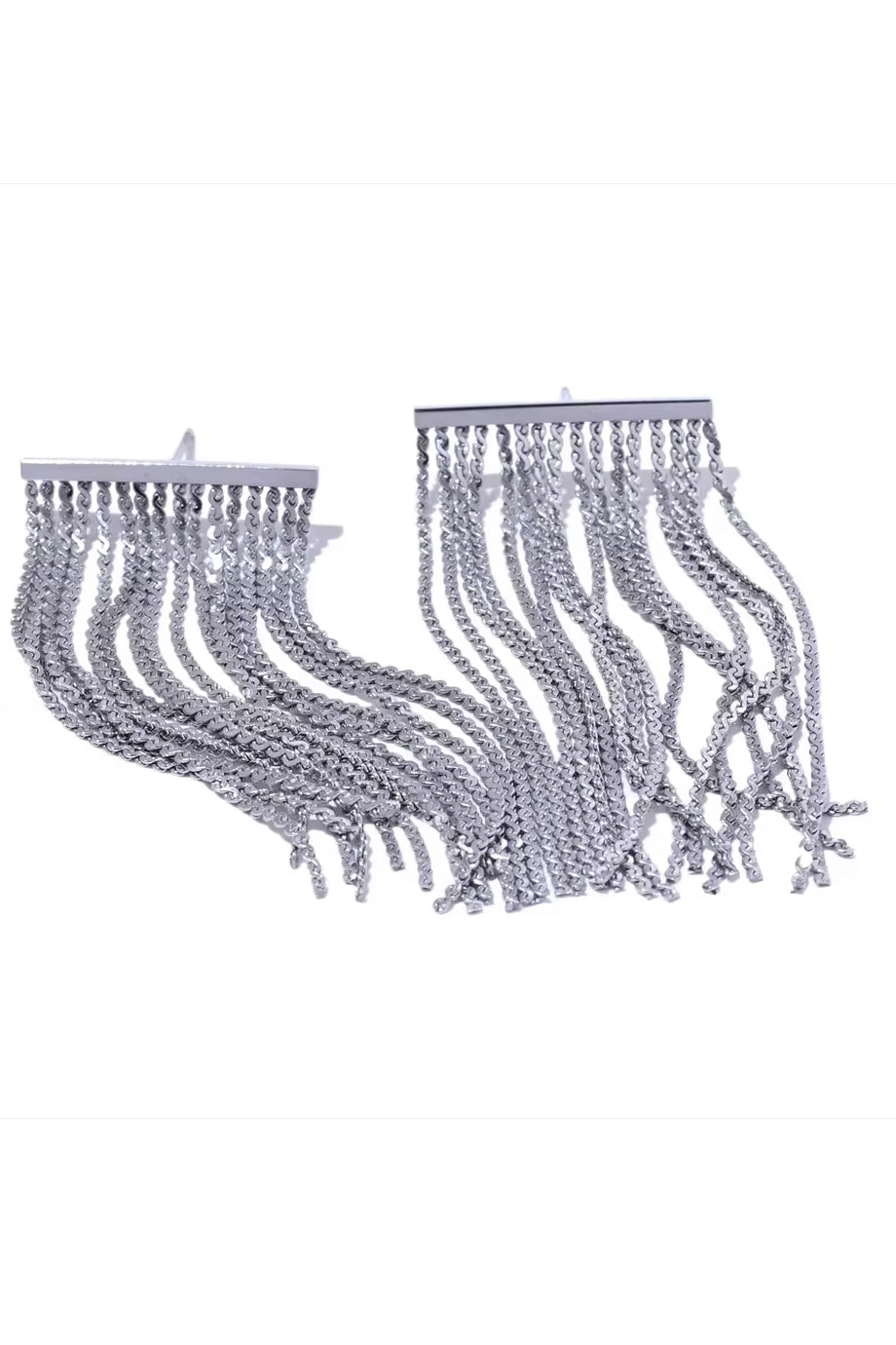 Pendulum Gold Earrings