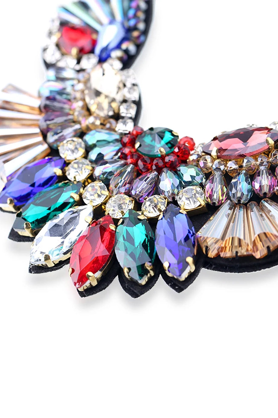 Merlana Colorful Necklace with Crystals