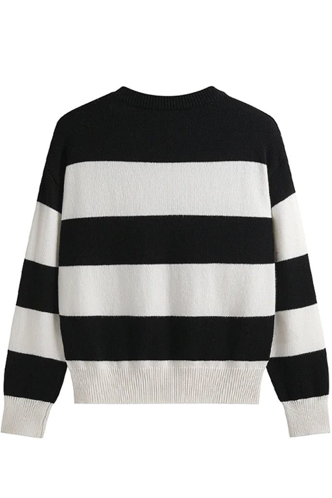 Berky Πλεκτό Τοπ με Σχέδια | Μπλούζες - Πουλόβερ -  Πλεκτά - Knitwear | Berky Ribbed Sweater