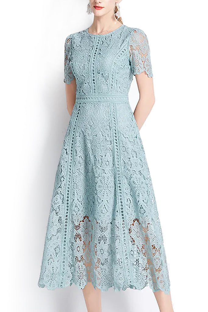 Zelvina Veraman Dress with Lace