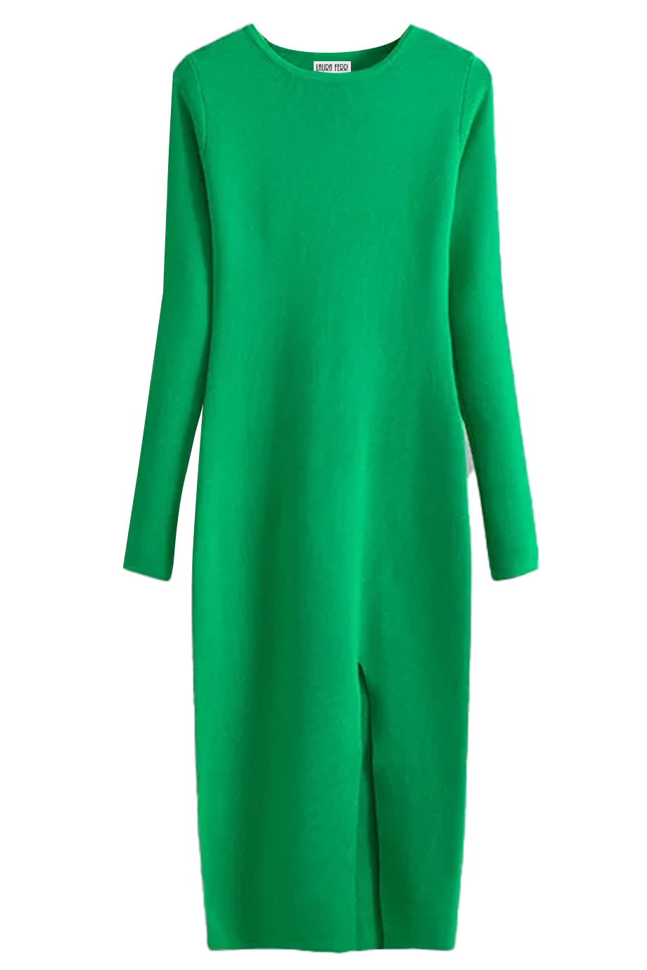 Marisse Knitted Midi Dress with Slit