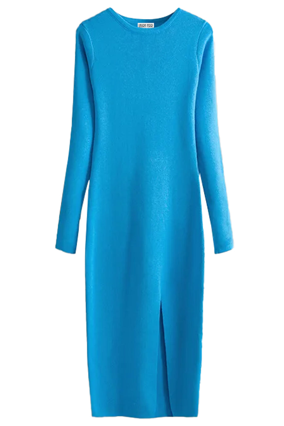Marisse Knitted Midi Dress with Slit