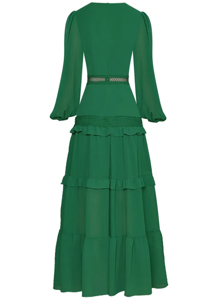 Corone Πράσινο Βραδινό Φόρεμα | Φορέματα - Dresses | Corone Green Gown Evening Dress