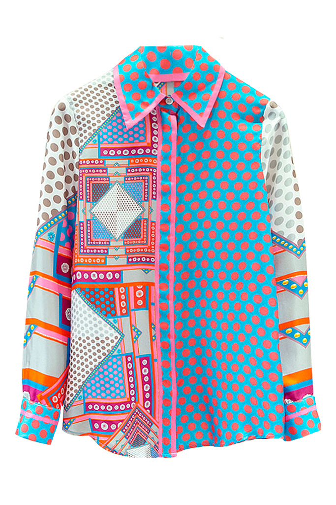 Verbia Colorful Printed Shirt