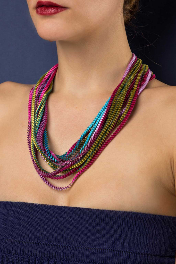 Essilp Fabric Necklace