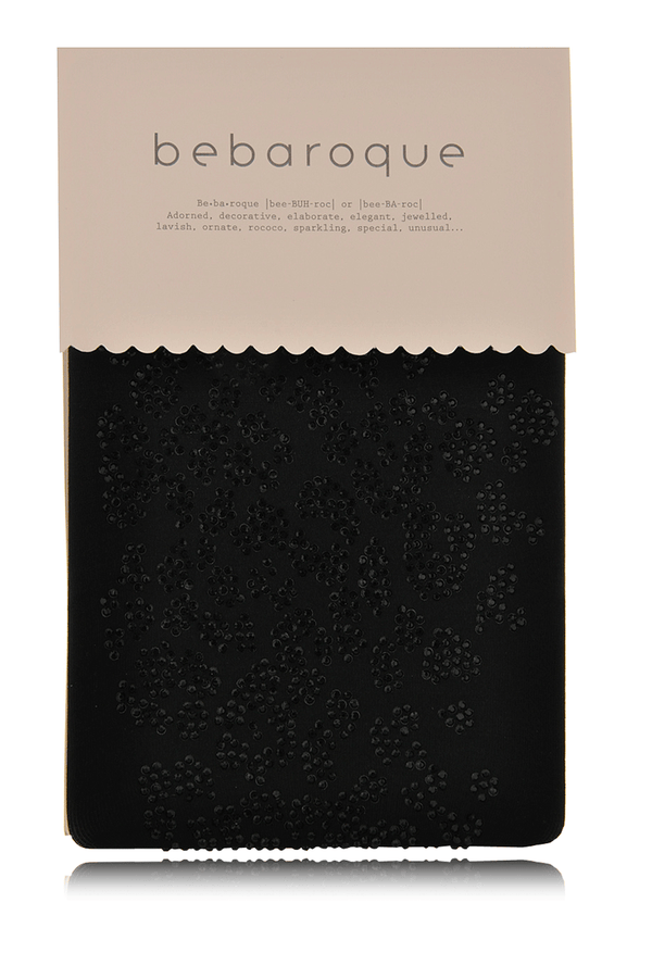 BEBAROQUE PRISCILLA Black Velvet Embroidered Leggings – PRET-A-BEAUTE