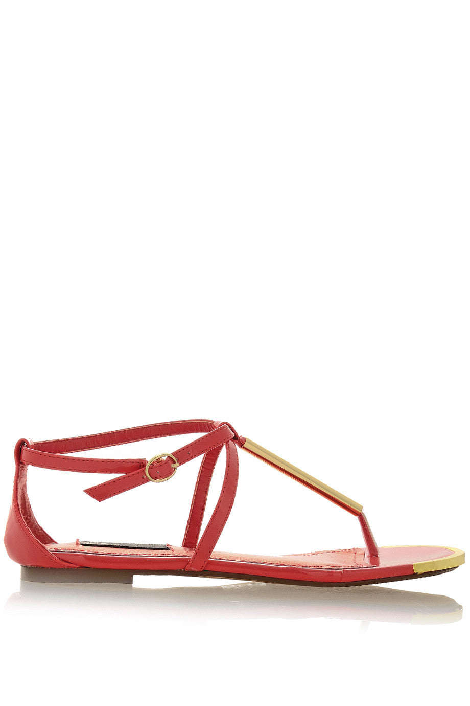 BLINK BETTY Coral Patent Sandals – PRET-A-BEAUTE