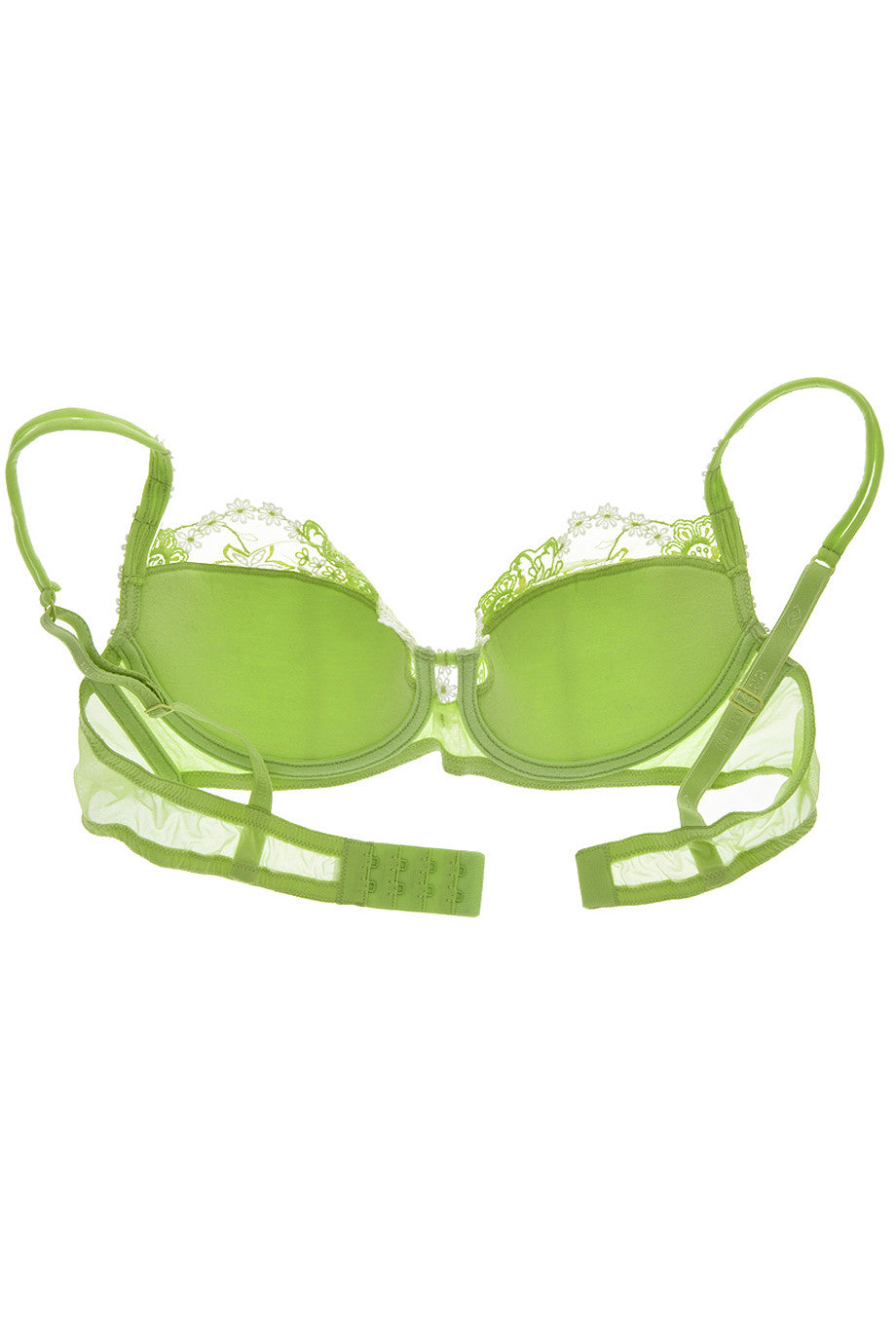 Buy online Green Nylon Balconette Bra from lingerie for Women by Susie for  ₹499 at 38% off
